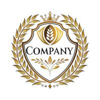 Elegant Premium Quality Logo Design for Luxury Company vector