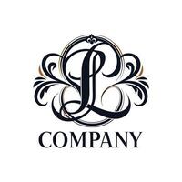 Elegant Premium Quality Logo Design for Luxury Company vector