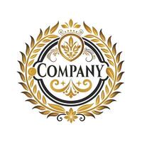 Elegant Premium Quality Logo Design for Luxury Company vector