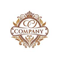 Elegant Premium Quality Logo Design for Luxury Company vector