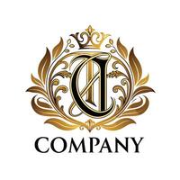 Elegant Premium Quality Logo Design for Luxury Company vector