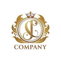 Elegant Premium Quality Logo Design for Luxury Company vector