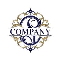 Elegant Premium Quality Logo Design for Luxury Company vector