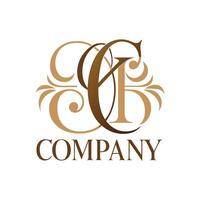 Elegant Premium Quality Logo Design for Luxury Company vector