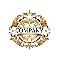 Elegant Premium Quality Logo Design for Luxury Company vector