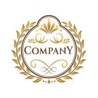Elegant Premium Quality Logo Design for Luxury Company vector