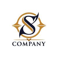 Elegant Premium Quality Logo Design for Luxury Company vector
