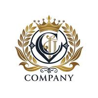 Elegant Premium Quality Logo Design for Luxury Company vector