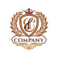 Elegant Premium Quality Logo Design for Luxury Company vector