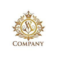 Elegant Premium Quality Logo Design for Luxury Company vector