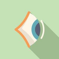 Eye watching observing looking monitoring surveillance concept icon vector