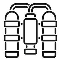 Blockchain technology connecting data blocks securely vector