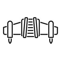 Jet engine with turbine blades generating thrust for flight vector
