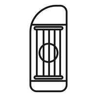 Egg slicer with metal wires cutting through boiled egg preparing breakfast vector