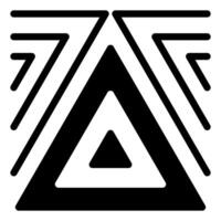 modelo línea icono aislado en blanco antecedentes vector