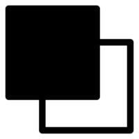 layers glyph icon illustration isolated on white background vector
