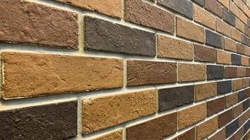 Side view of bricks with customizable space for text photo