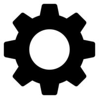 configuration glyph icon illustration isolated on white background vector
