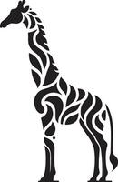 giraffe art Illustration vector