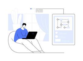 Project requirements abstract concept illustration. vector