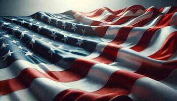 american flag suitable for design background photo