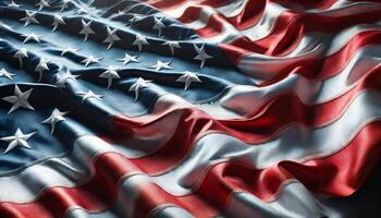 american flag suitable for design background photo