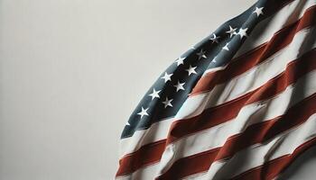 american flag suitable for design background photo