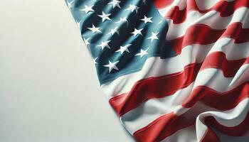 american flag suitable for design background photo