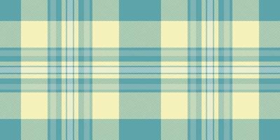 Pure check background textile, goose foot tartan fabric . Pop plaid seamless pattern texture in cyan and light colors. vector