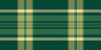 Newborn tartan seamless plaid, network textile background. Small pattern check fabric texture in dark and green colors. vector