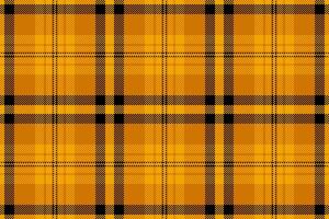Oriental texture background tartan, adorable textile fabric seamless. Minimalist check plaid pattern in orange and bright colors. vector