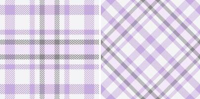 Pattern tartan of texture textile fabric with a background seamless check plaid. Set in pastel colors of most comfortable furniture. vector
