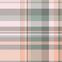 Selection texture background plaid, oilcloth tartan seamless pattern. Carpet check textile fabric in misty rose and gray quill colors. vector