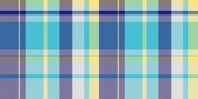 Korean check pattern, satin fabric seamless textile. Diverse tartan texture background plaid in gainsboro and cyan colors. vector