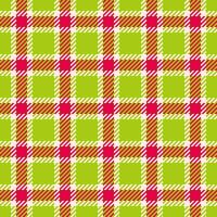 Crossed background check , pixel pattern tartan seamless. Menswear textile fabric texture plaid in lime and light colors. vector