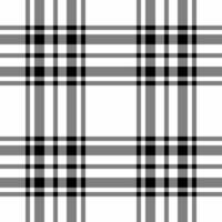 Wallpaper check tartan, mat seamless background fabric. Nostalgia texture plaid textile pattern in gray and white colors. vector