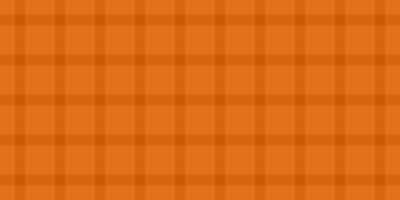 Improvement fabric texture tartan, simplicity plaid check seamless. Blank pattern textile background in orange color. vector