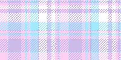 Argyle texture plaid background, glen check fabric. Figure tartan pattern textile seamless in light and cyan colors. vector