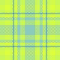 Suite plaid seamless , printing texture tartan background. Stationary pattern textile fabric check in lime and teal colors. vector