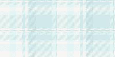 Customized texture pattern plaid, ireland textile fabric tartan. Handkerchief check seamless background in white and light colors. vector