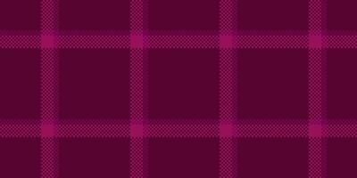 Show texture plaid, abstract seamless textile check. Livingroom pattern fabric background tartan in pink color. vector