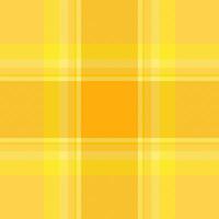 Aged check background , primary seamless textile texture. Line plaid tartan fabric pattern in yellow and bright colors. vector