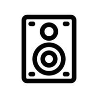 speaker icon. line icon for your website, mobile, presentation, and logo design. vector