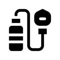 oxygen icon. glyph icon for your website, mobile, presentation, and logo design. vector