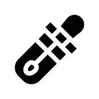 cotton swab icon. glyph icon for your website, mobile, presentation, and logo design. vector