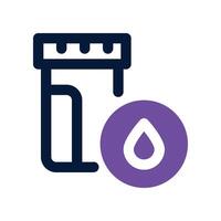 urine sample icon. dual tone icon for your website, mobile, presentation, and logo design. vector