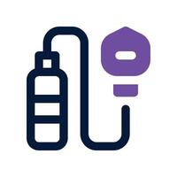 oxygen icon. dual tone icon for your website, mobile, presentation, and logo design. vector
