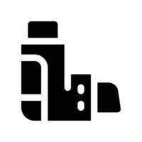 inhaler icon. glyph icon for your website, mobile, presentation, and logo design. vector
