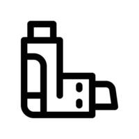 inhaler icon. line icon for your website, mobile, presentation, and logo design. vector