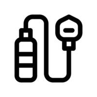 oxygen icon. line icon for your website, mobile, presentation, and logo design. vector